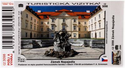 Turistická vizitka CZ 3098 Zámek Napajedla